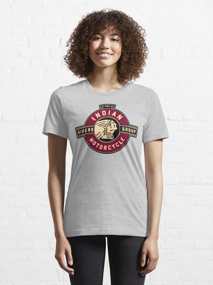 Alternative Ansicht von Indische Motorradfahrer Essential T-Shirt
