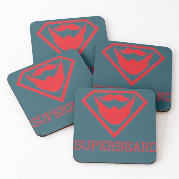 Item preview, Superbeard Beard T-shirt designed and sold by Davidfs.