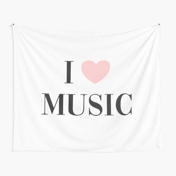 I love music Tapestry