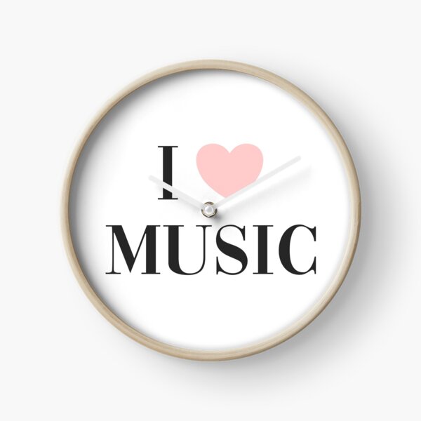I love music Clock