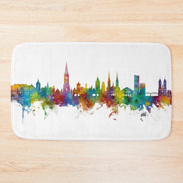 Item preview, Freiburg Germany Skyline designed and sold by ArtPrints.
