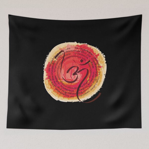 Item preview, Sacred Hindu Chants Trishul And Om Lord Shiva designed and sold by eufouria.