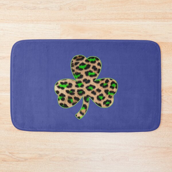 Item preview, Leopard Shamrock Animal Pattern Funny St Patricks Day Print  designed and sold by alenaz.