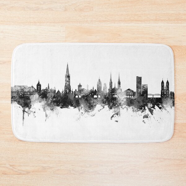 Item preview, Freiburg Germany Skyline designed and sold by ArtPrints.