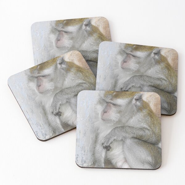 Item preview, Long-Tailed Macaque  designed and sold by Martina Nicolls.
