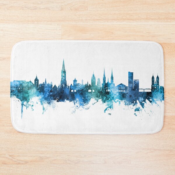 Item preview, Freiburg Germany Skyline designed and sold by ArtPrints.