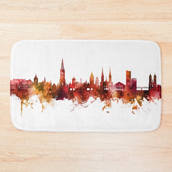 Item preview, Freiburg Germany Skyline designed and sold by ArtPrints.
