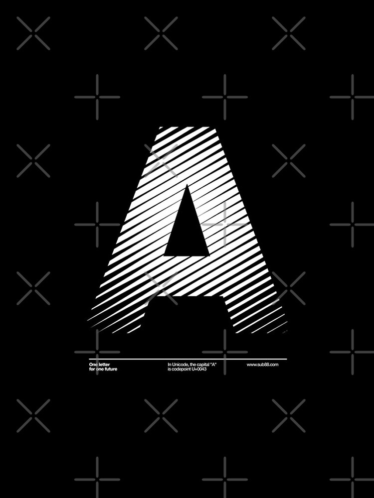 The letter A by sub88