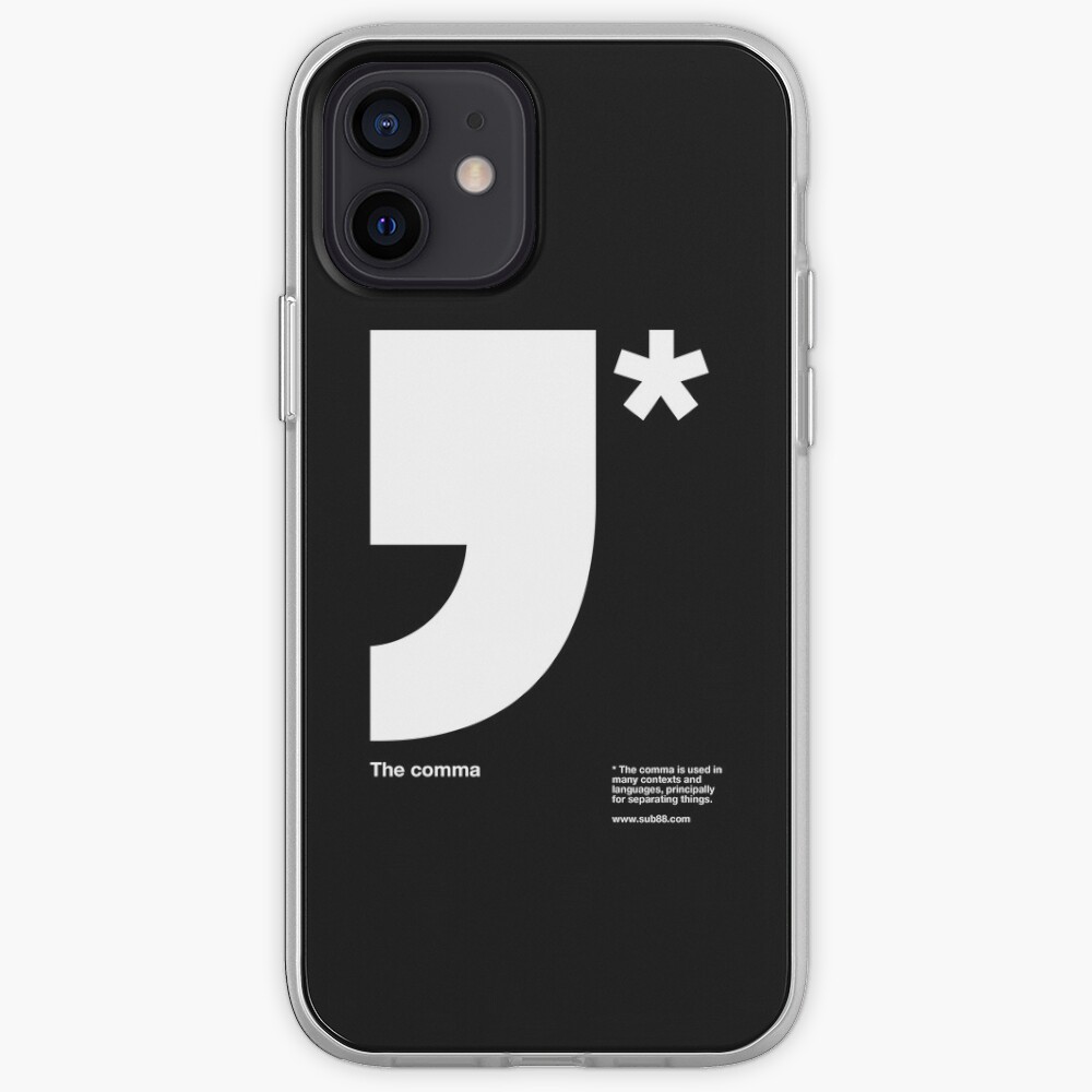 Comma iPhone Case & Cover