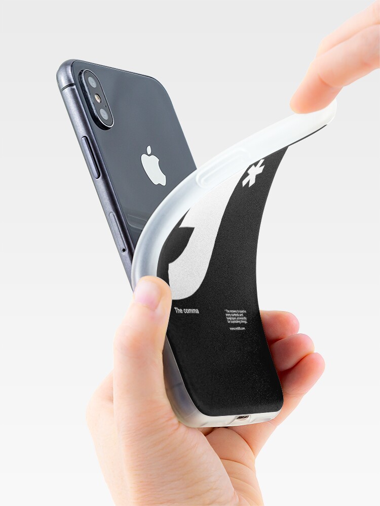 Alternate view of Comma iPhone Case & Cover