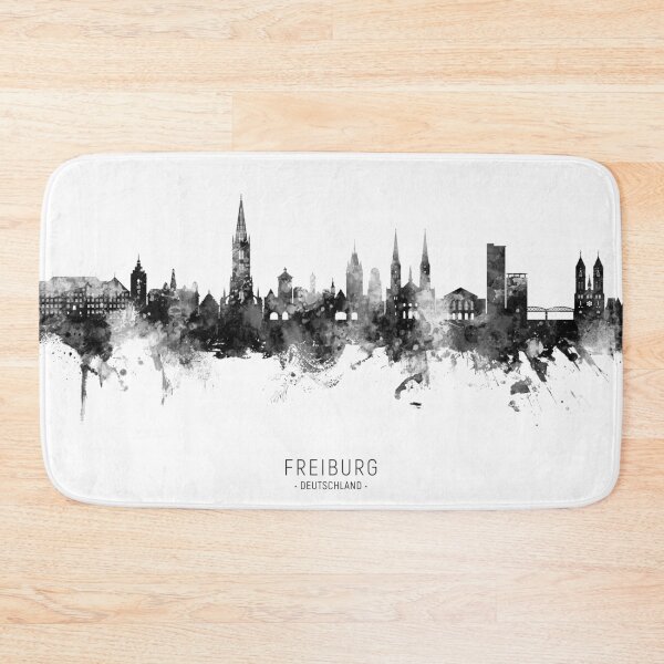 Item preview, Freiburg Germany Skyline designed and sold by ArtPrints.