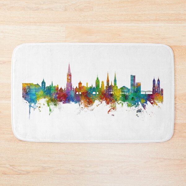 Item preview, Freiburg Germany Skyline designed and sold by ArtPrints.