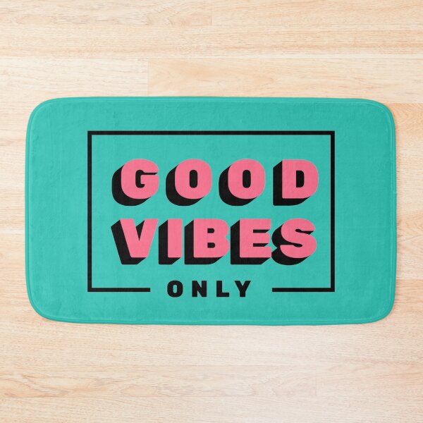 Item preview, Good Vibes Only | Retro Turquoise and Pink designed and sold by SoNifty.