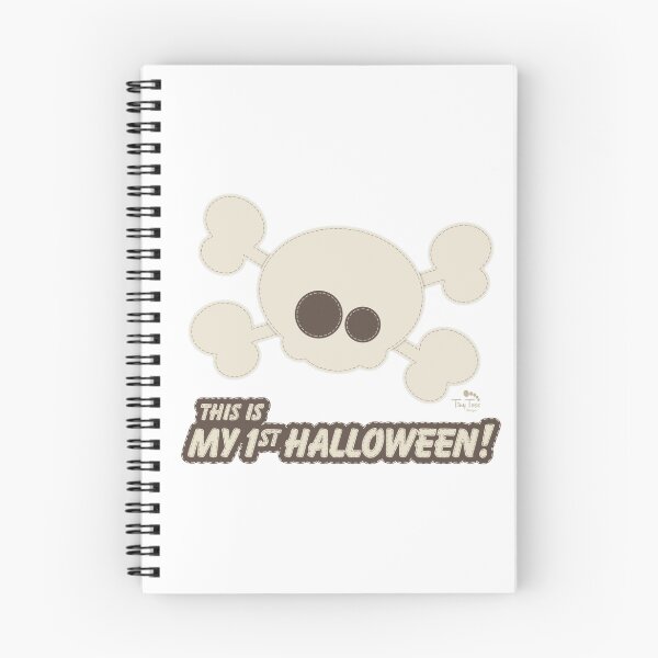 Item preview, My 1st Halloween Cute Skull designed and sold by BadCatDesigns.