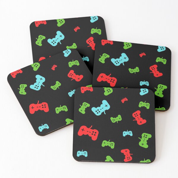 Item preview, birthday video game party shirt, joystick, PlayStation, Nintendo, Xbox,  pattern designed and sold by RoManSmArt.