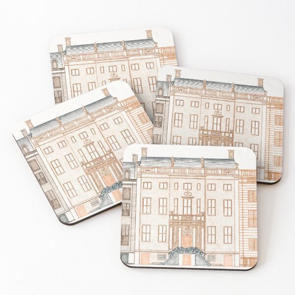 Item preview, Kitsch vintage Architectural illustration designed and sold by Vintage Designs +.
