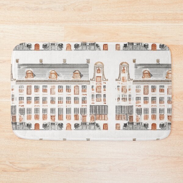 Item preview, Kitsch vintage Architectural illustration designed and sold by Vintage Designs +.