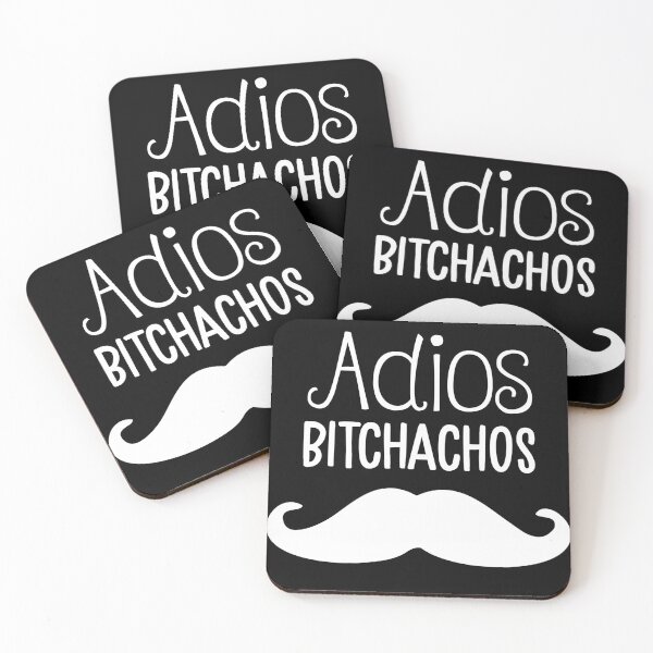 Item preview, Adios bitchachos mustache designed and sold by csaron92.