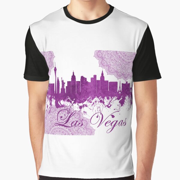 Las Vegas Nevada Skyline - 50 Graphic T-Shirt