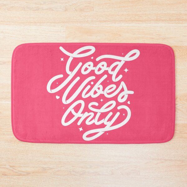 Item preview, Good Vibes Only | Retro Hot Pink designed and sold by SoNifty.