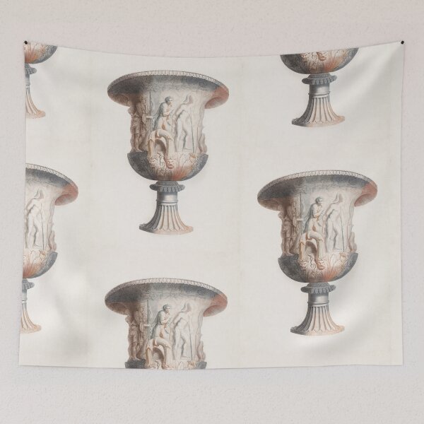 Item preview, Vase with figures Greek mythology illustration vintage designed and sold by Vintage Designs +.
