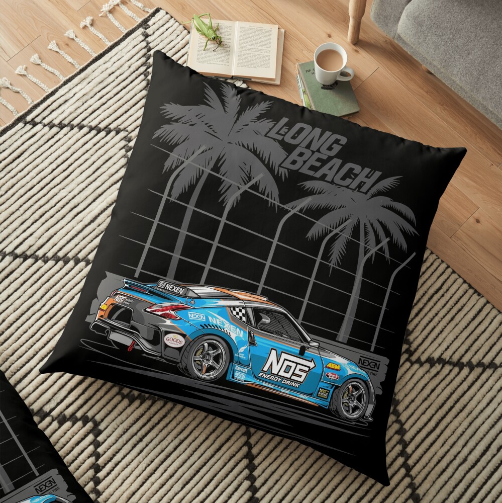 Chris Forsberg Nissan 370z Floor Pillow