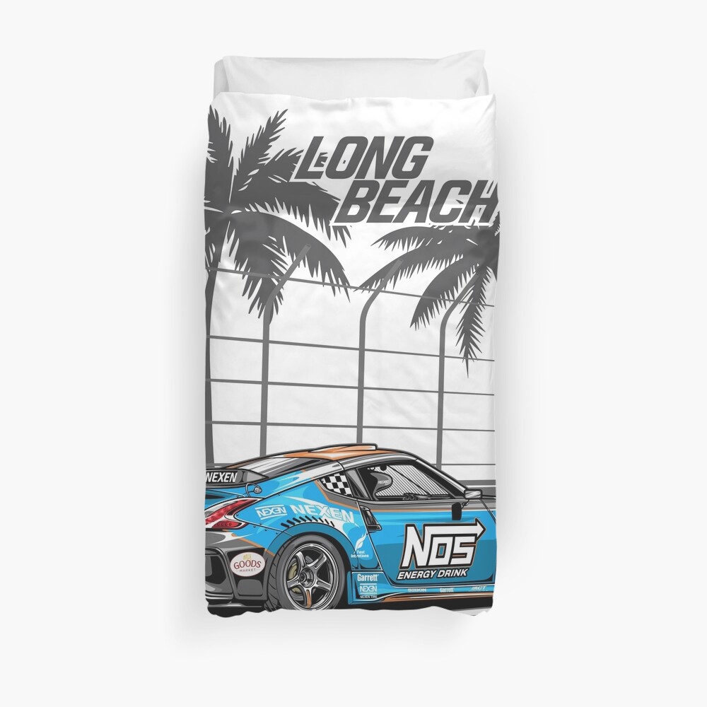 Chris Forsberg Nissan 370z Duvet Cover