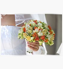 Multi-coloured bouquet 1. Poster