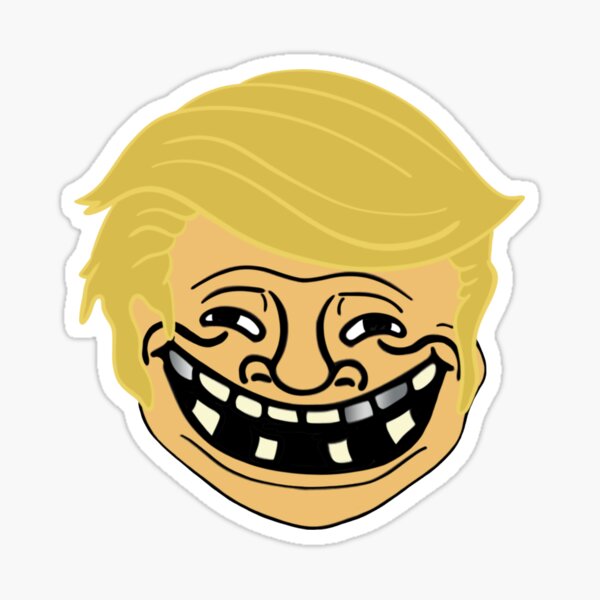 sad troll face Sticker for Sale by dedi puryono⭐⭐⭐⭐⭐