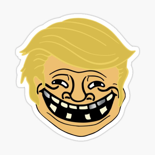 Buy Memes Unhappy Troll - Die cut stickers - StickerApp