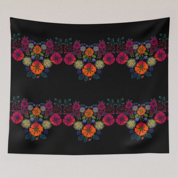 Item preview, Vintage Ukrainian Embroidery Vyshyvanka Style Retro Floral Ukraine Gift designed and sold by r-silver.