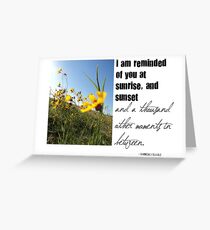 July 2012 - Lost For Words Greeting Card