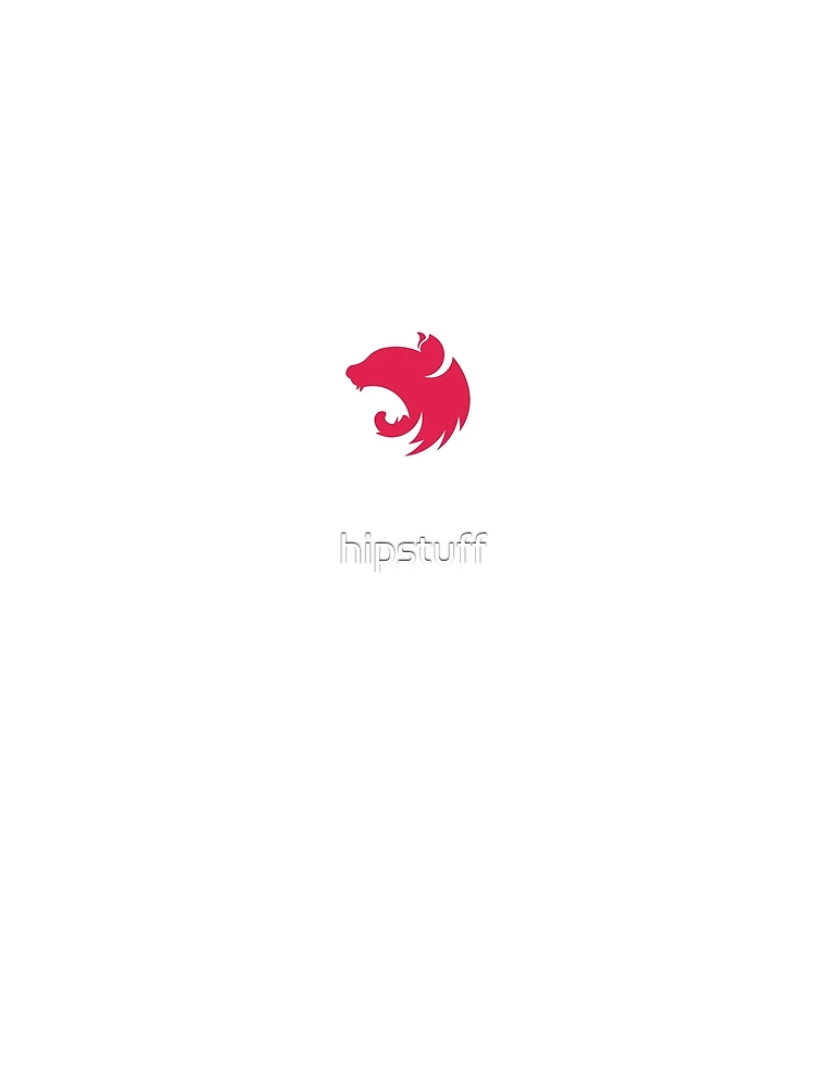 Thumbnail 4 of 4, Graphic T-Shirt, NestJs Logotype - Nest JavaScript Logo designed and sold by hipstuff.