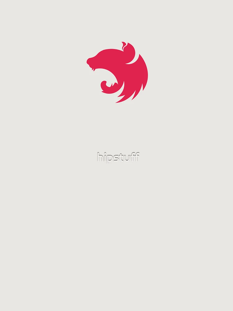 Thumbnail 6 of 6, Premium Oversized Sweatshirt, NestJs Logotype - Nest JavaScript Logo designed and sold by hipstuff.