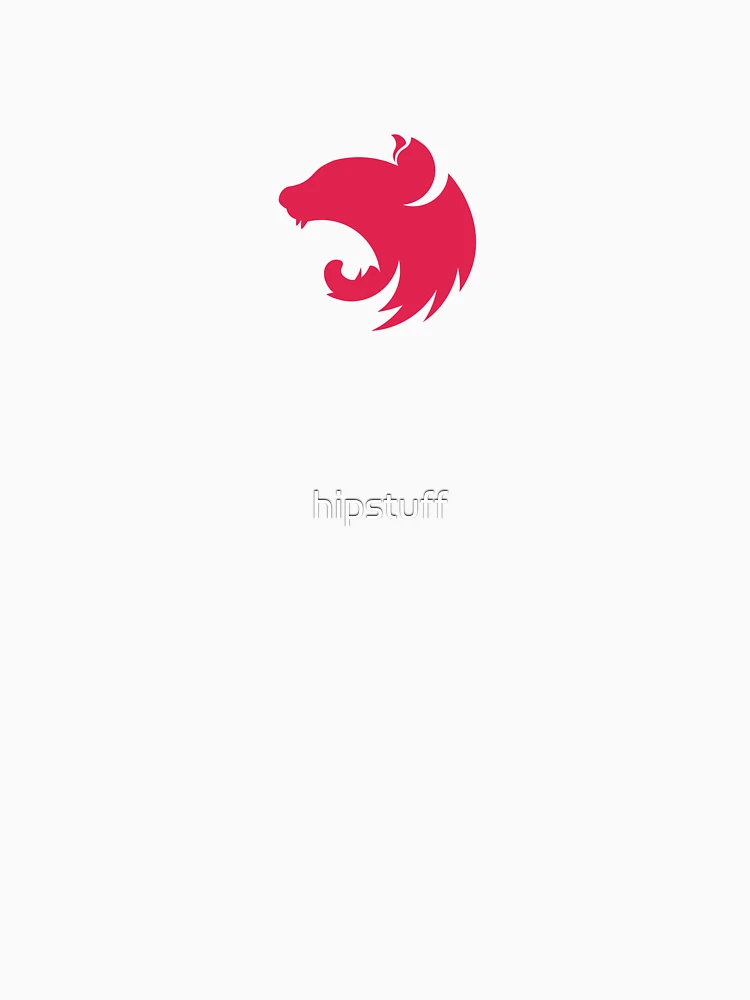 Thumbnail 6 of 6, Pullover Hoodie, NestJs Logotype - Nest JavaScript Logo designed and sold by hipstuff.