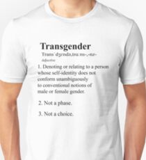 Definition of Transgender Unisex T-Shirt