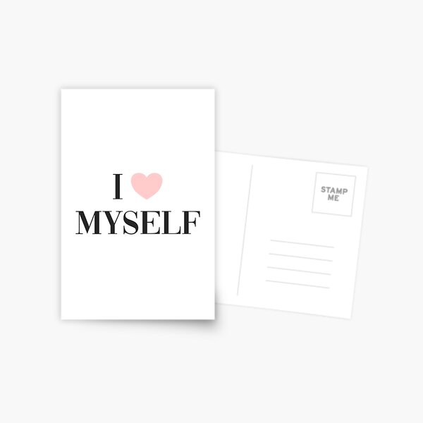 I love myself Postcard
