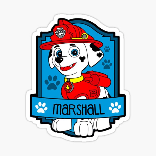 Paw Patrol - Marshall Sticker