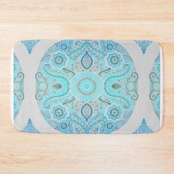 Item preview, Through Ocean & Sky - turquoise & blue Moroccan pattern designed and sold by micklyn.