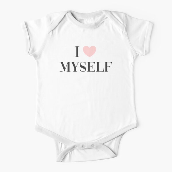 I love myself Short Sleeve Baby One-Piece