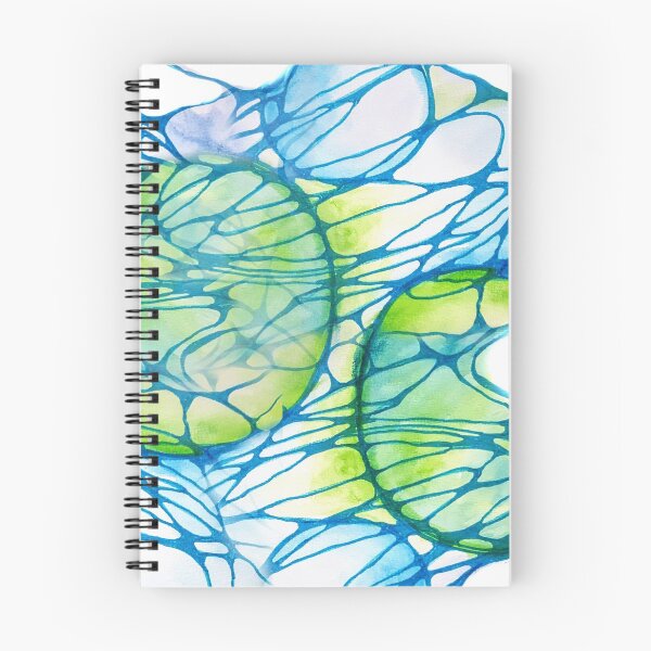 Item preview, Neurographica blue green endless lines  designed and sold by yul4ik80.