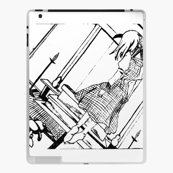 Ipad Hullen Klebefolien Trauriges M C3 A4dchen Redbubble