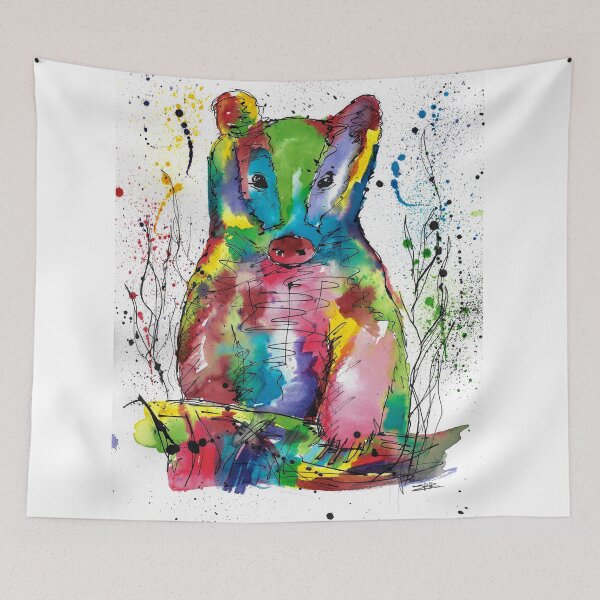 Item preview, Marvelous Menagerie - Badger designed and sold by SimonBonnerFide.