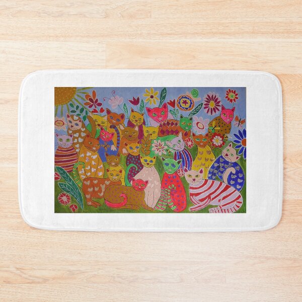 Item preview, Colourful Cat Heaven designed and sold by Casimirasart.