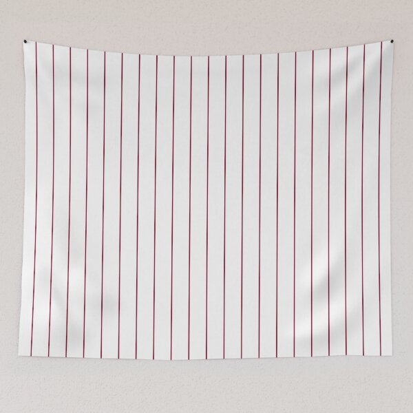 Item preview, Burgundy Pinstripes designed and sold by HomeLivingCo.