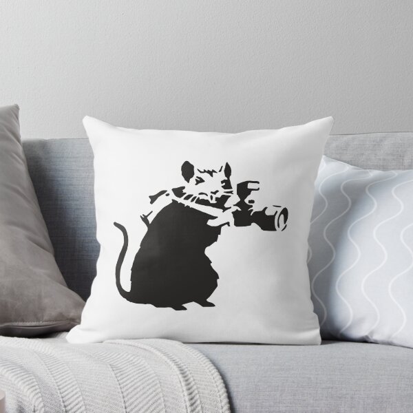 Item preview, Rat with camera - Banksy Graffiti designed and sold by portokalis.