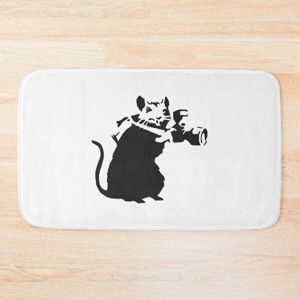 Item preview, Rat with camera - Banksy Graffiti designed and sold by portokalis.