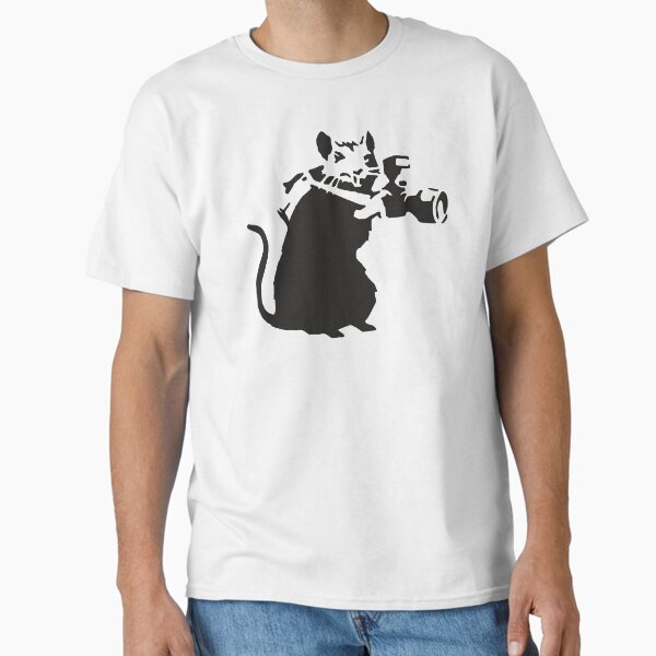 Item preview, Rat with camera - Banksy Graffiti designed and sold by portokalis.