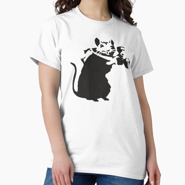 Item preview, Rat with camera - Banksy Graffiti designed and sold by portokalis.