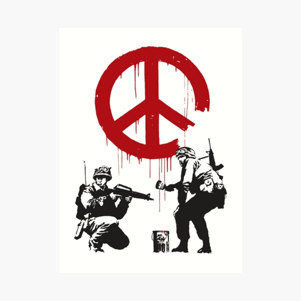 CND soldiers 2005 - Banksy Graffiti